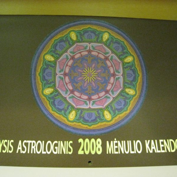 Didysis astrologinis Mėnulio kalendorius 2008